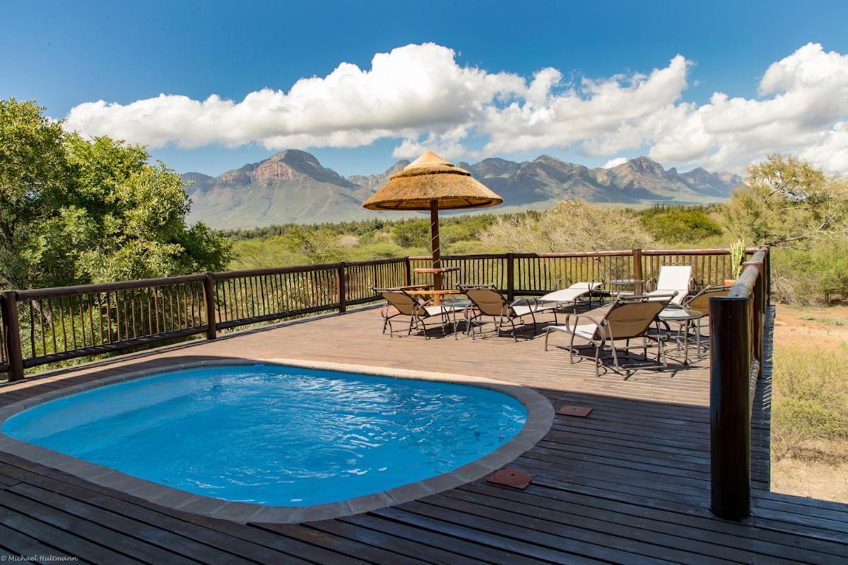 Stunning Mountain Views From A 3-Bedroom Home With Pool Hoedspruit Exteriér fotografie