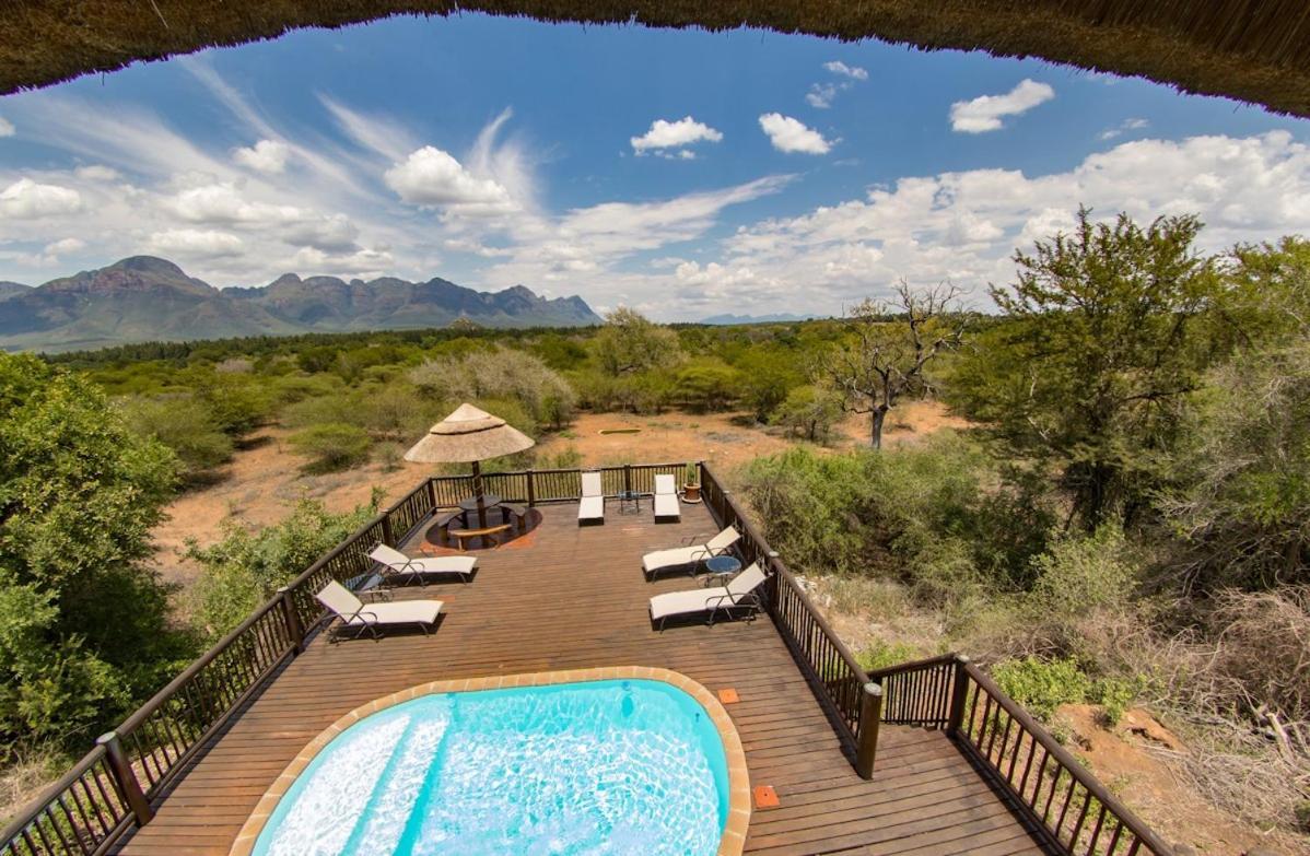 Stunning Mountain Views From A 3-Bedroom Home With Pool Hoedspruit Exteriér fotografie